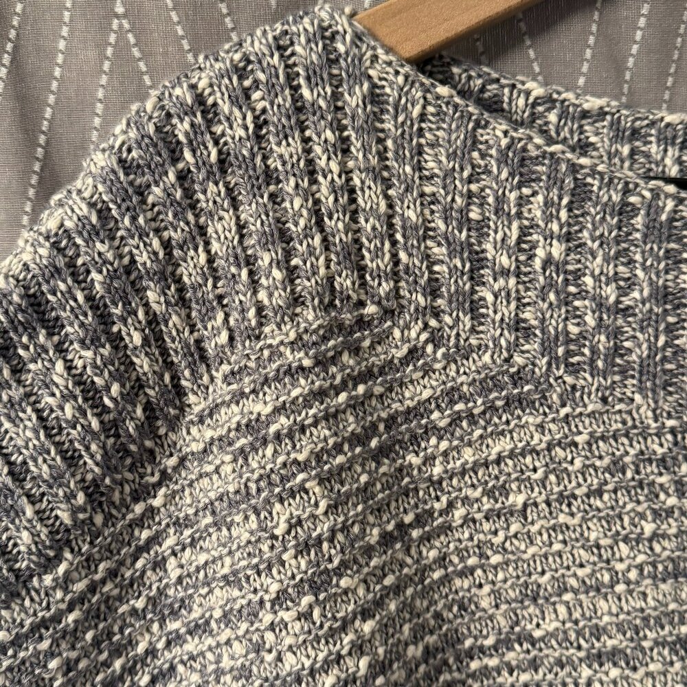 Marled Knit Boatneck Sweater - Madewell - XL